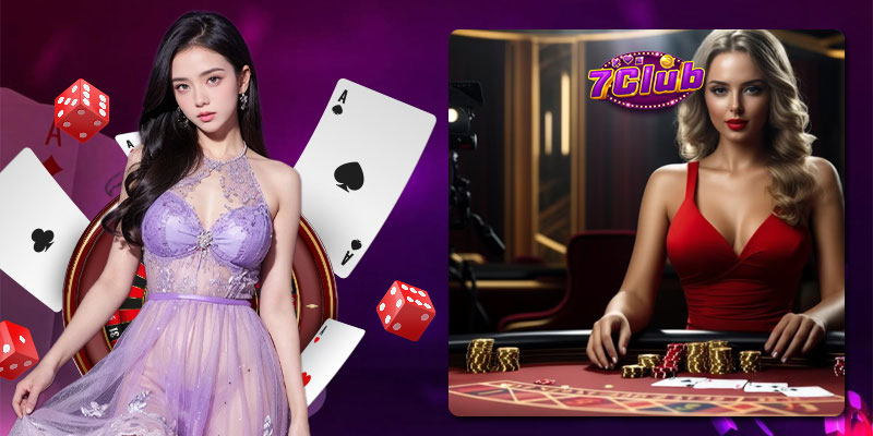 Những trò chơi Live Casino nổi bật dựa trên lượt tham gia tại 7Club năm 2025